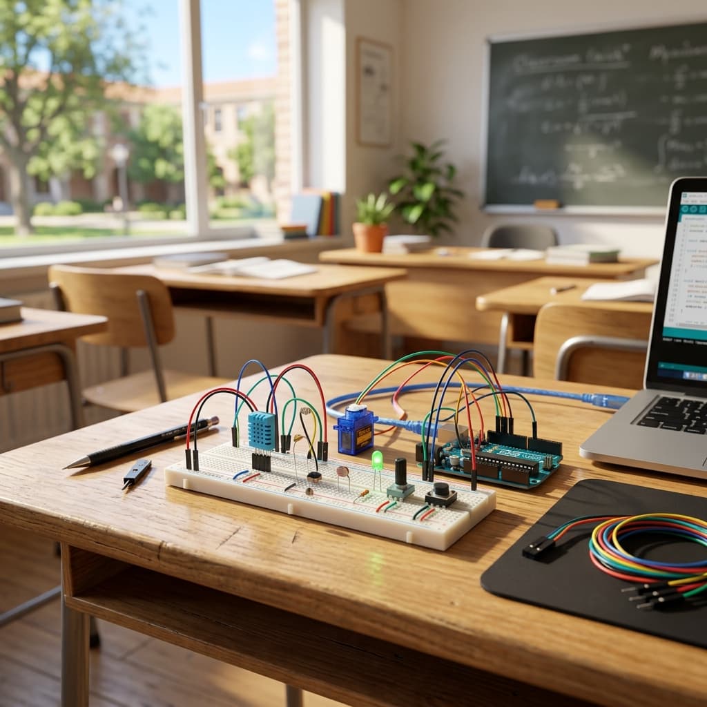 Electronic circuit wiring and measurements